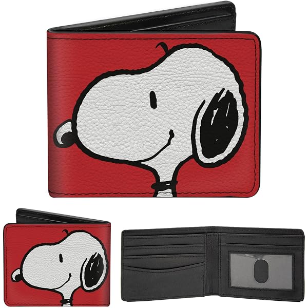 Amazon.com: Concept One Peanuts Wallet, Snoopy Joe Cool Slim